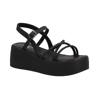 Foto 2 | Sandalias Altas Mama Lola Correas Sintetico Calor Negro