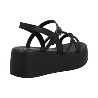 Foto 3 | Sandalias Altas Mama Lola Correas Sintetico Calor Negro
