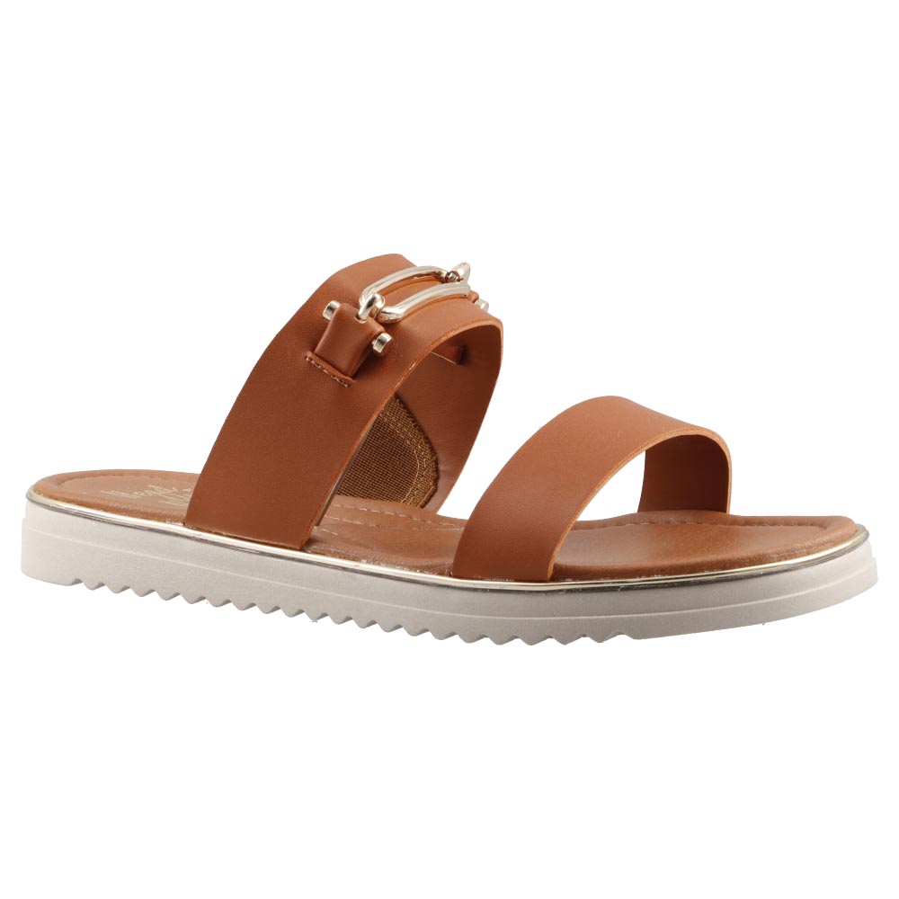 Foto 2 | Sandalia Casual Mujer Head Over Heels	24407 Color Armanac Sandalia De Piso Comodas Talla 23 A 26 E