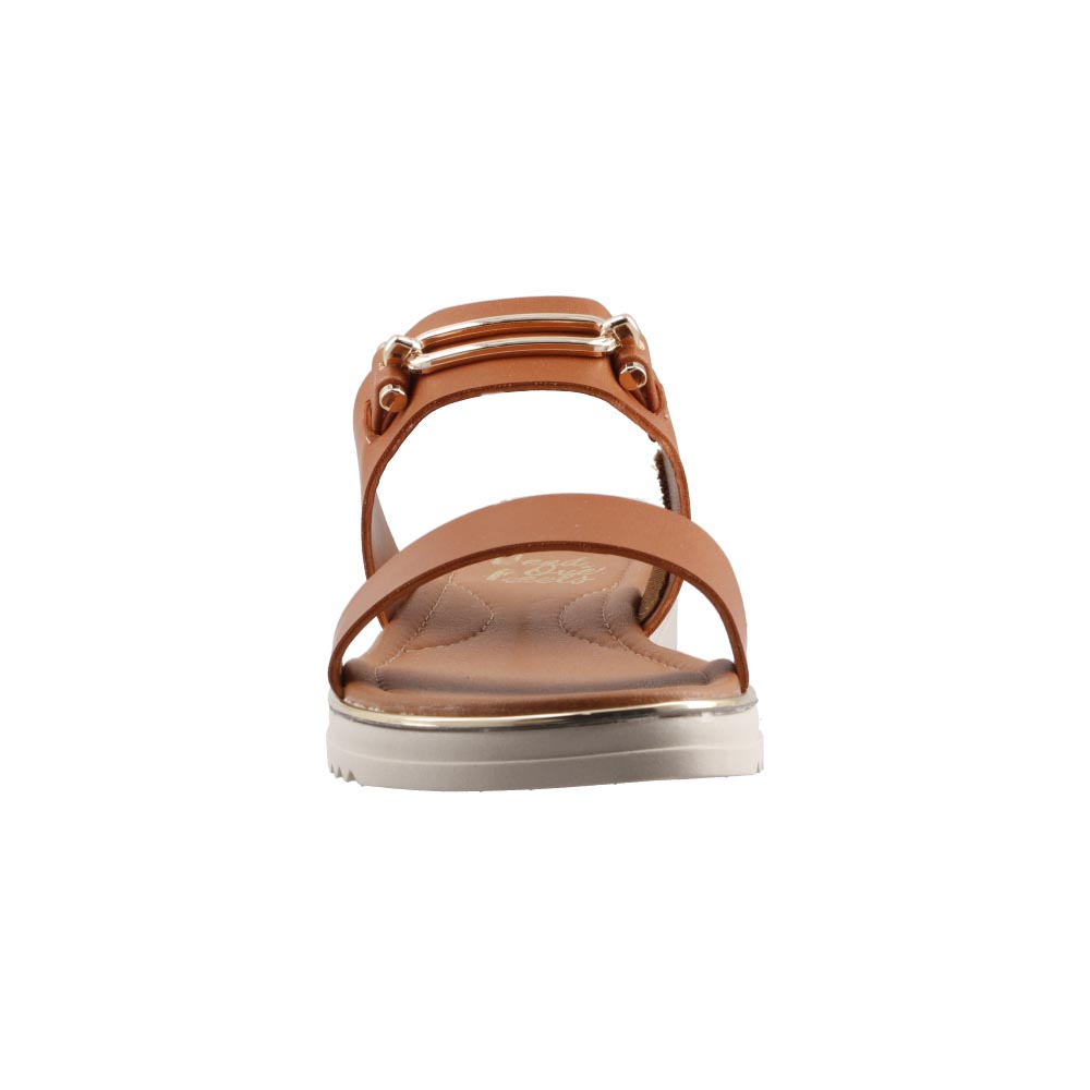 Foto 6 pulgar | Sandalia Casual Mujer Head Over Heels	24407 Color Armanac Sandalia De Piso Comodas Talla 23 A 26 E