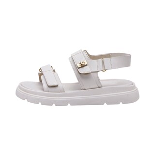 Foto 2 | Sandalia Calzado Watanabe Color Beige Plana Ajuste Velcro
