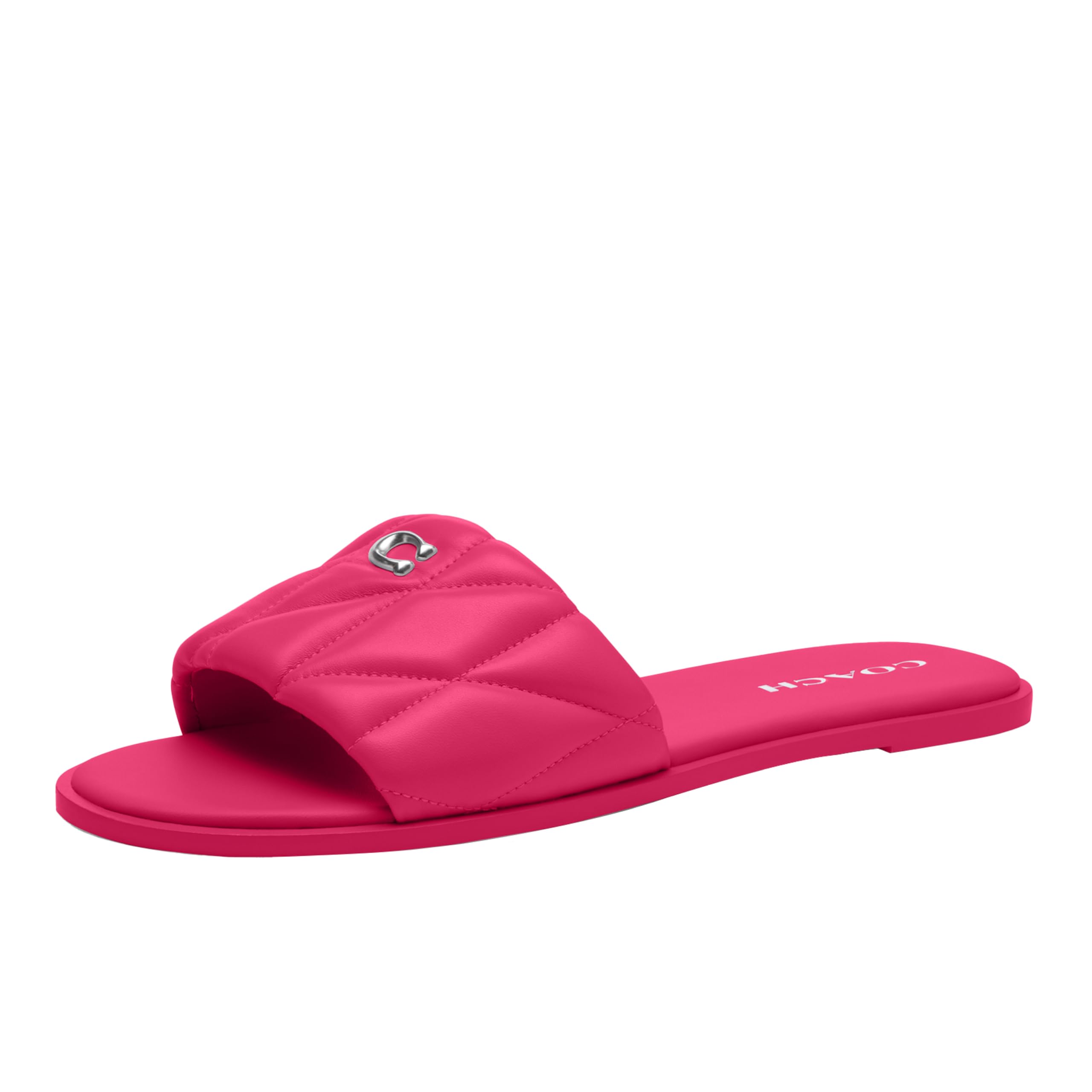 Foto 2 pulgar | Sandalia Coach Holly Dragonfruit De Piel Para Mujer, Talla 6.5 - Venta Internacional.