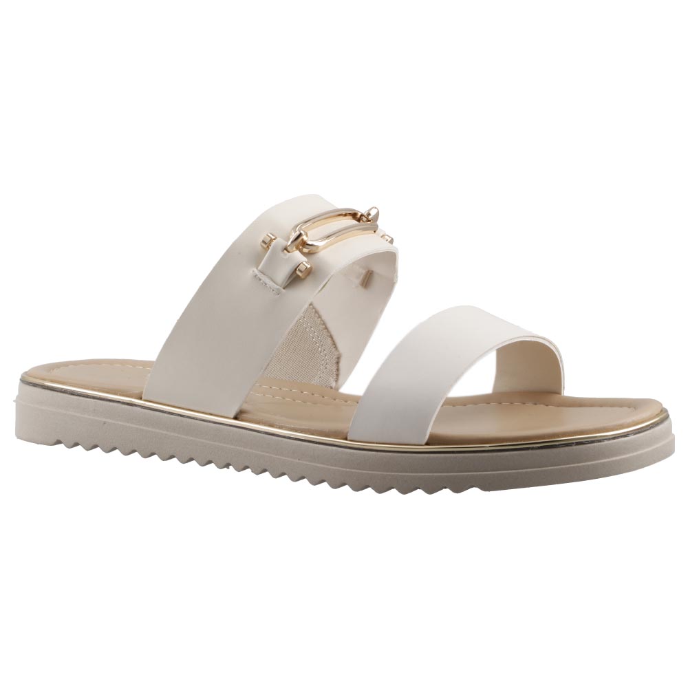 Foto 3 pulgar | Sandalia De Mujer Head Over Heels 24407 Latte Sandalia De Piso Casual Talla 23 A 26 E