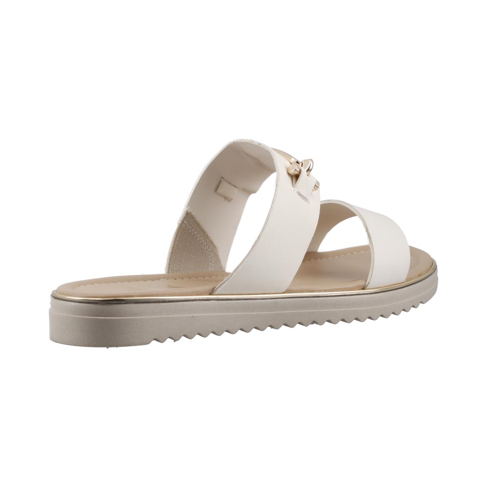 Foto 4 pulgar | Sandalia De Mujer Head Over Heels 24407 Latte Sandalia De Piso Casual Talla 23 A 26 E