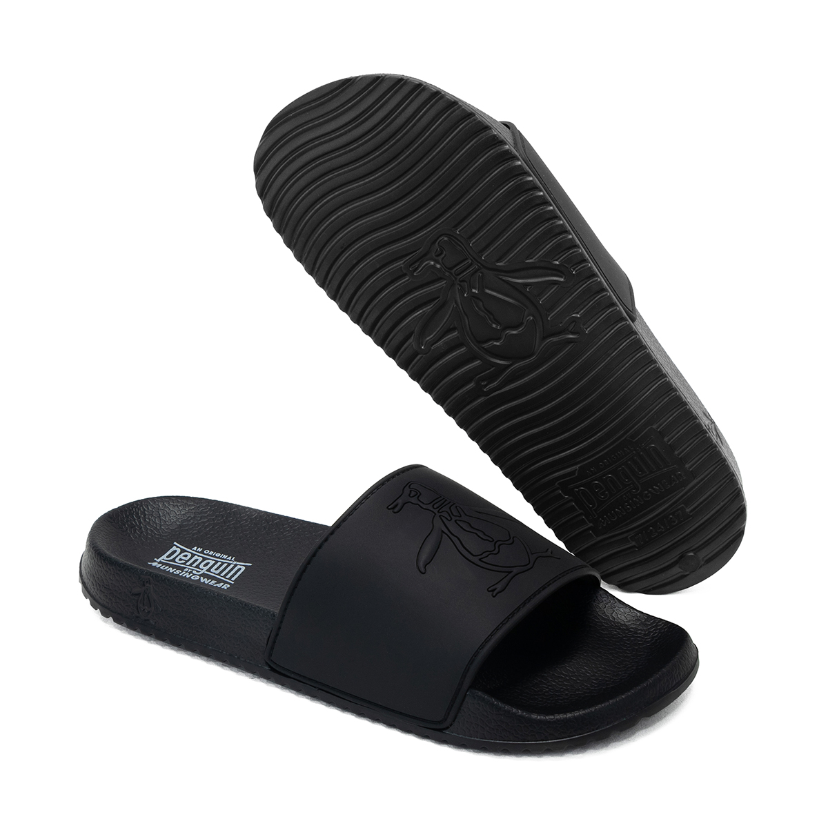 Sandalia Original Penguin Style Agnes Negra Para Mujer