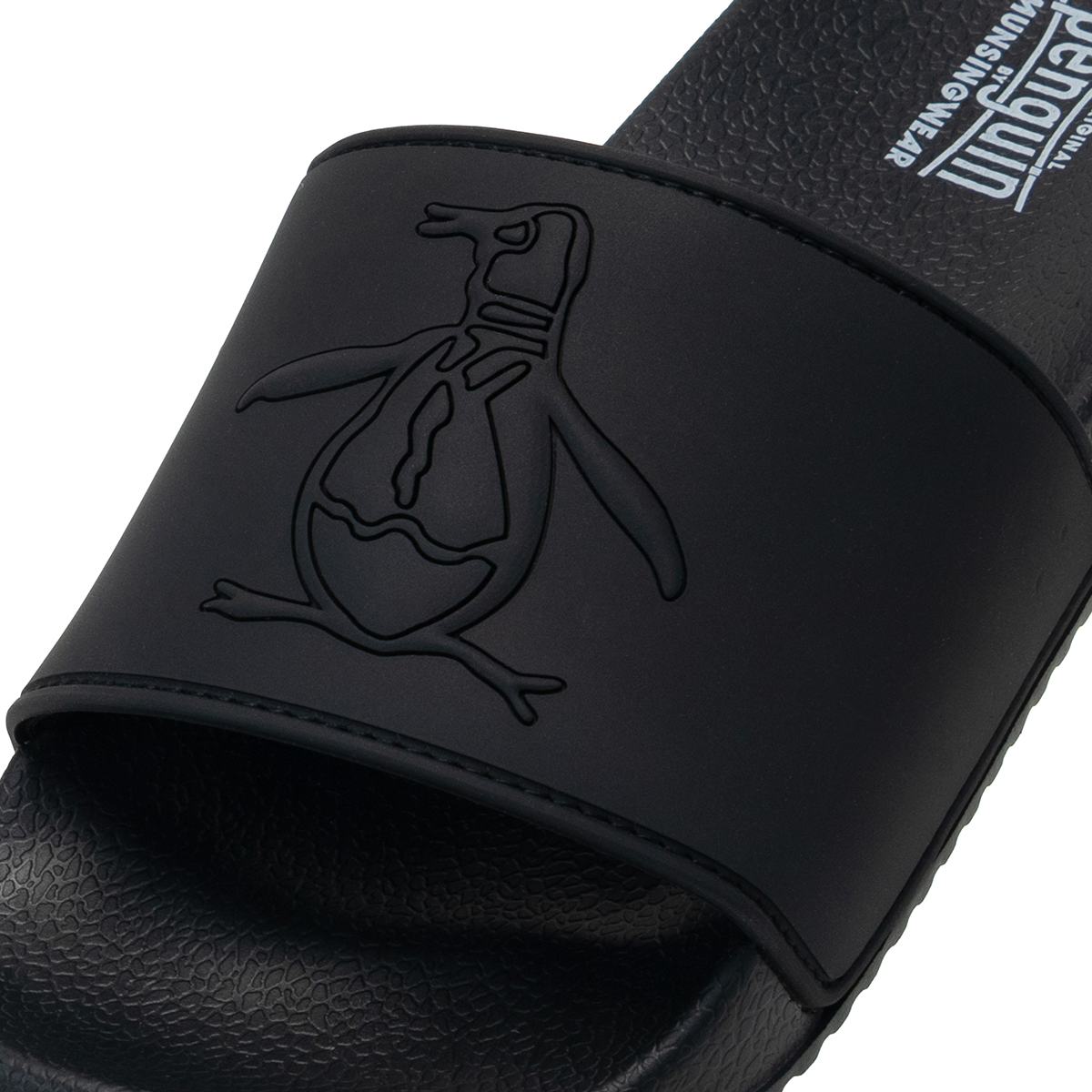 Foto 9 pulgar | Sandalia Original Penguin Style Agnes Negra Para Mujer