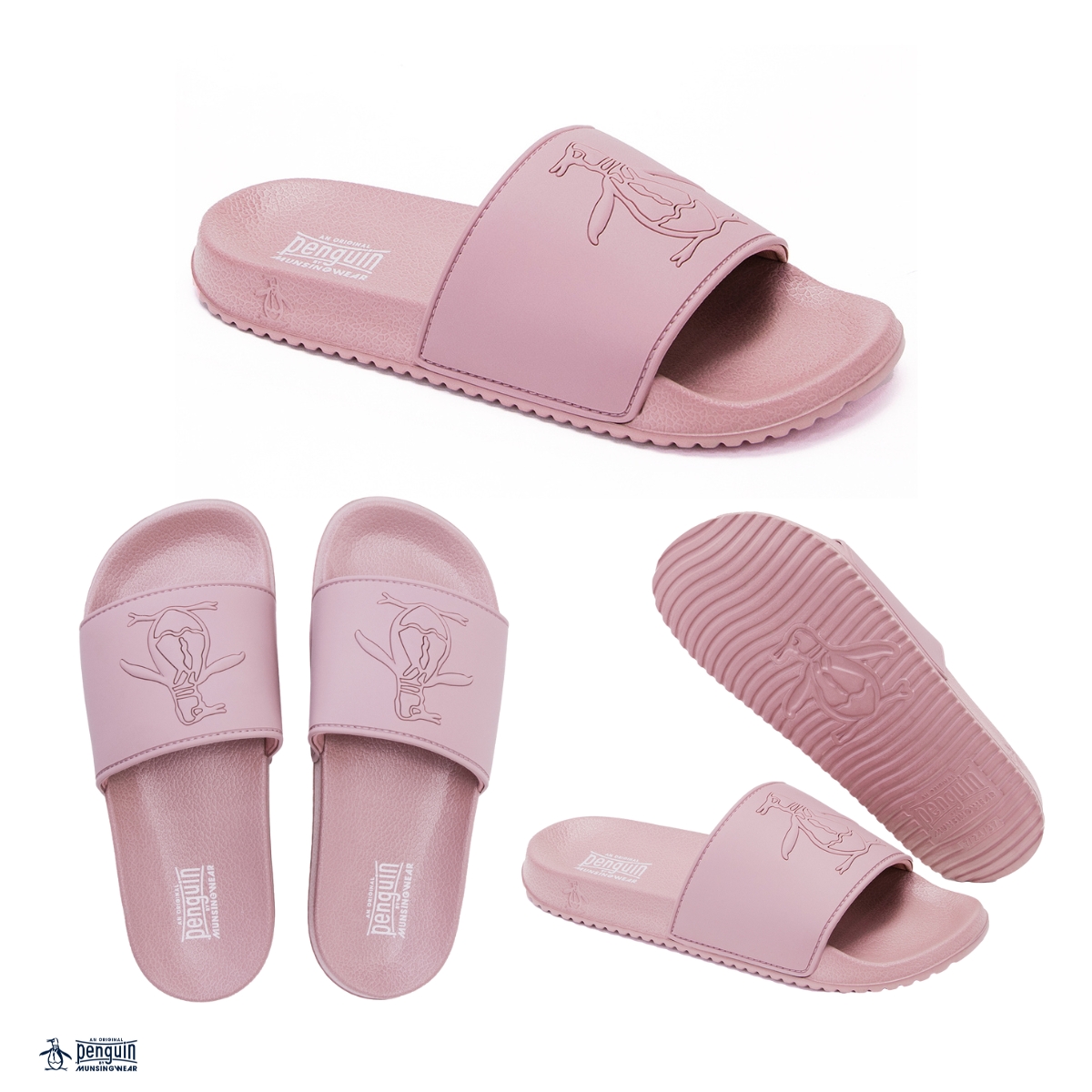 Foto 8 pulgar | Sandalia Original Penguin Style Agnes Rosa Para Mujer