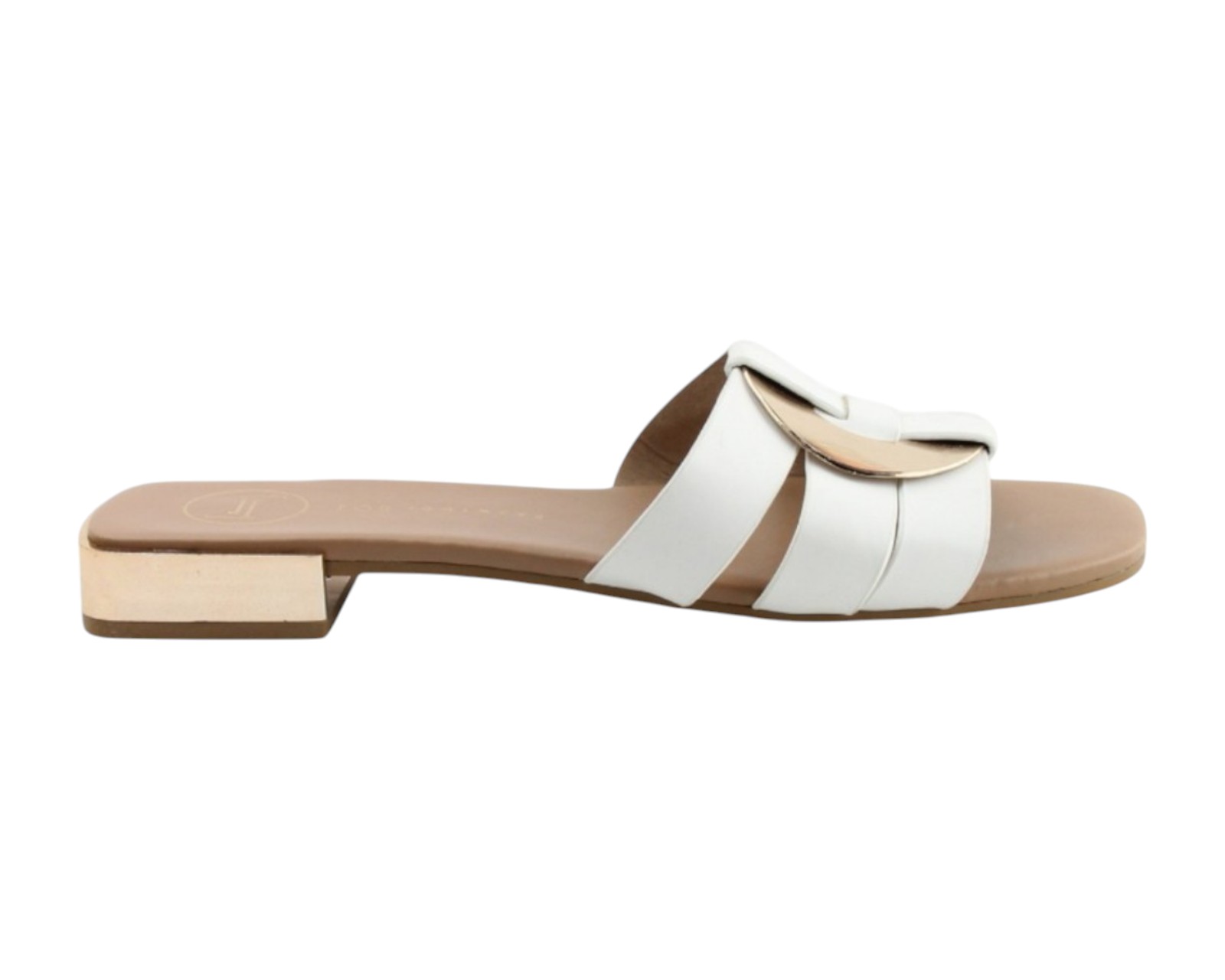 Foto 3 pulgar | Sandalia Piso Para Mujer Lob Footwear Pu Blanco 92805037