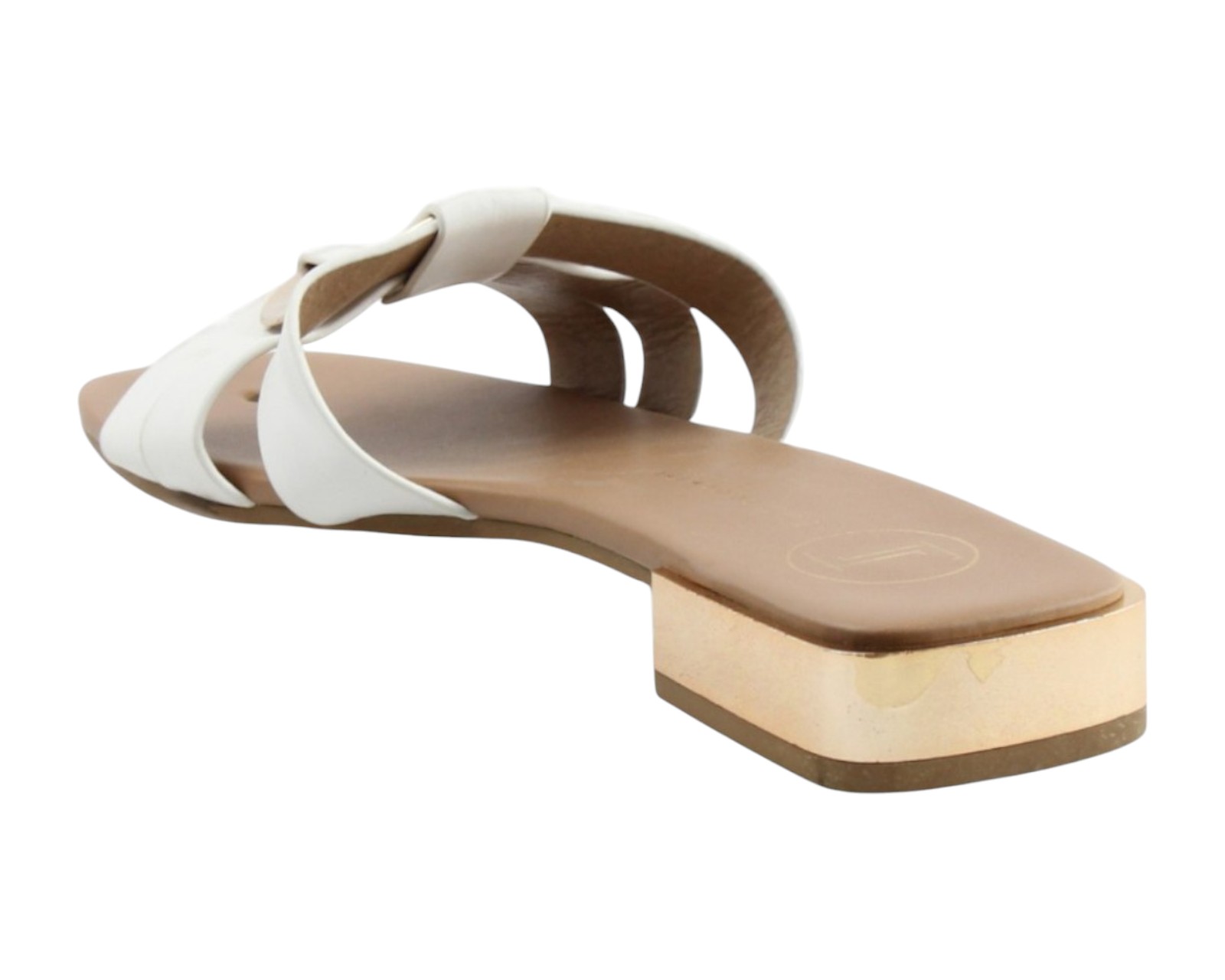 Foto 5 pulgar | Sandalia Piso Para Mujer Lob Footwear Pu Blanco 92805037