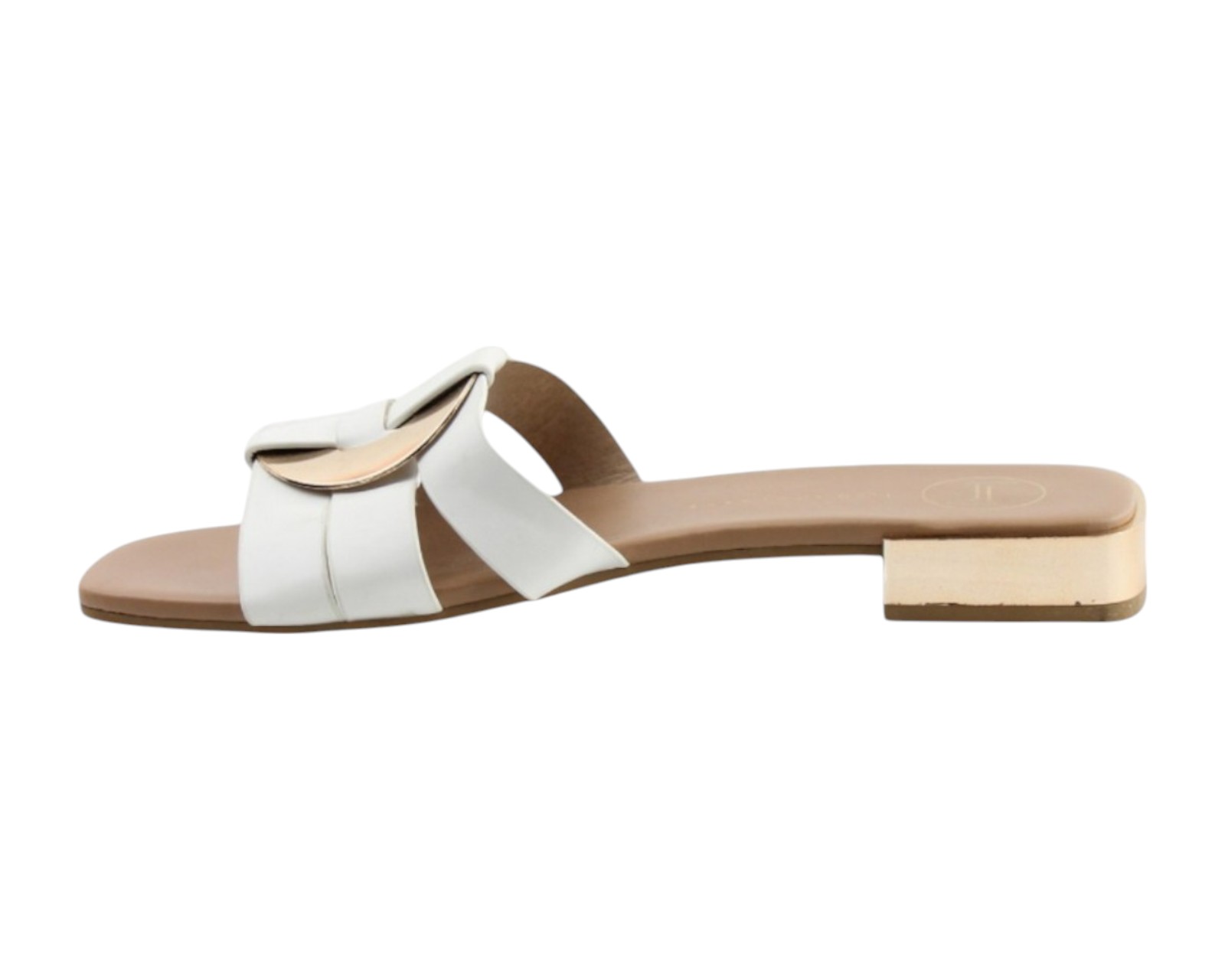 Foto 6 pulgar | Sandalia Piso Para Mujer Lob Footwear Pu Blanco 92805037