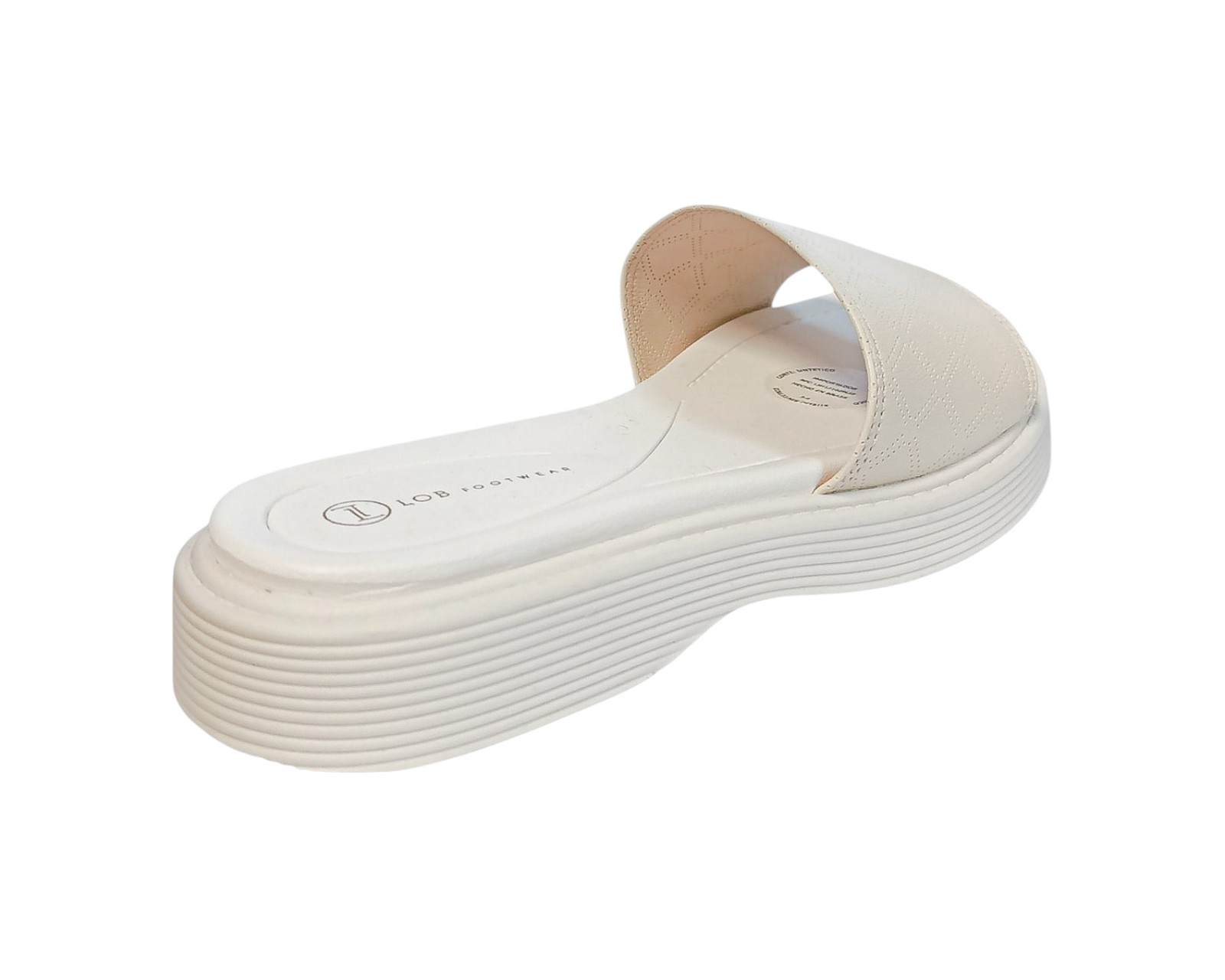 Foto 4 pulgar | Sandalia Piso Para Mujer Lob Footwear Turim Escocia Beige 86805069