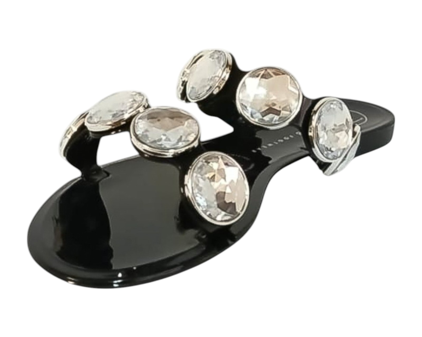 Foto 7 pulgar | Sandalia Piso Para Mujer Lob Footwear Pvc Negro 53505494