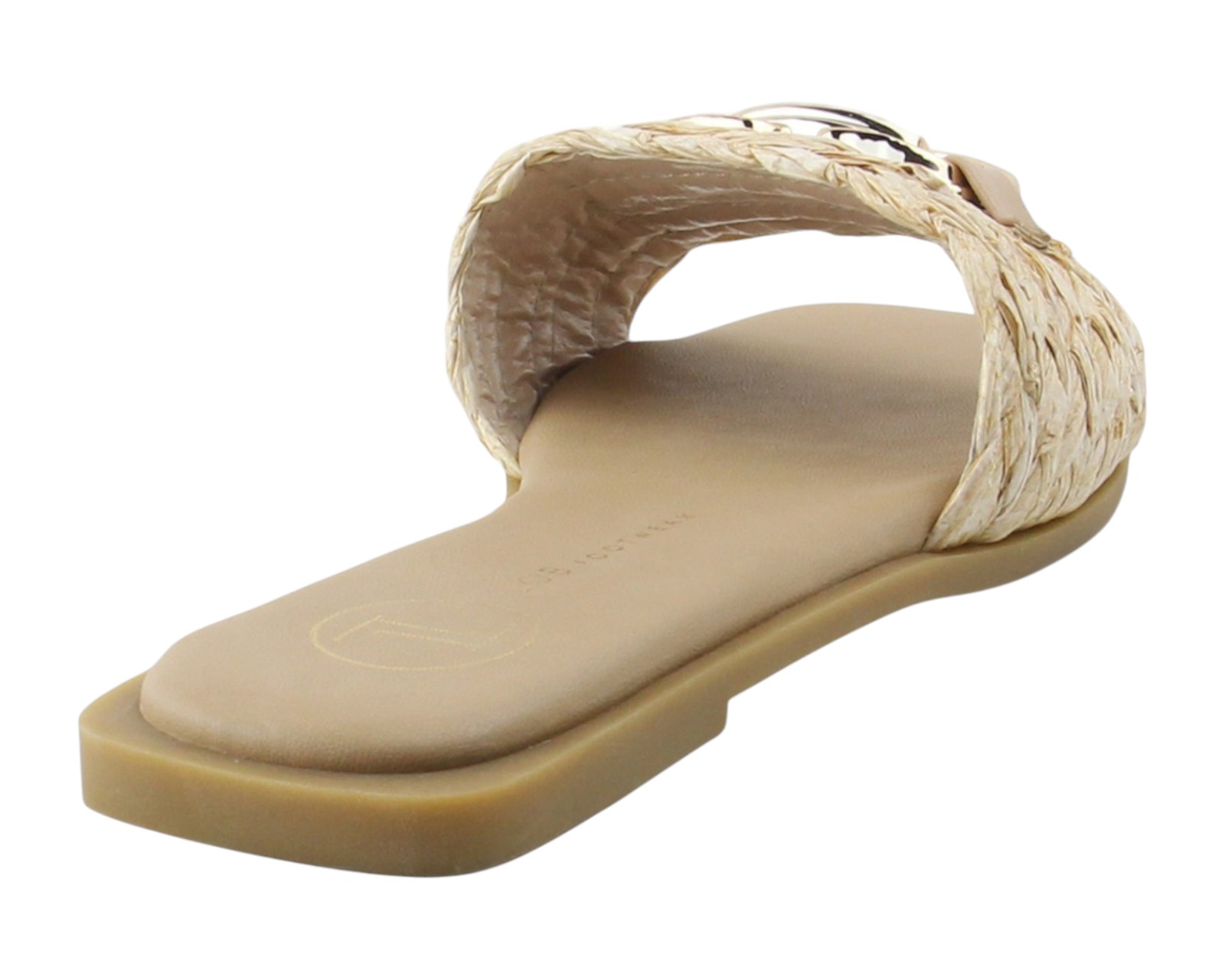 Foto 4 pulgar | Sandalia Piso Para Mujer Lob Footwear Rafia Beige 91905041