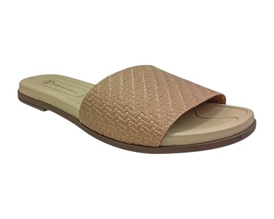 Foto 1 | Sandalia Piso Para Mujer Lob Footwear Np Capri Glam Beige 86805085