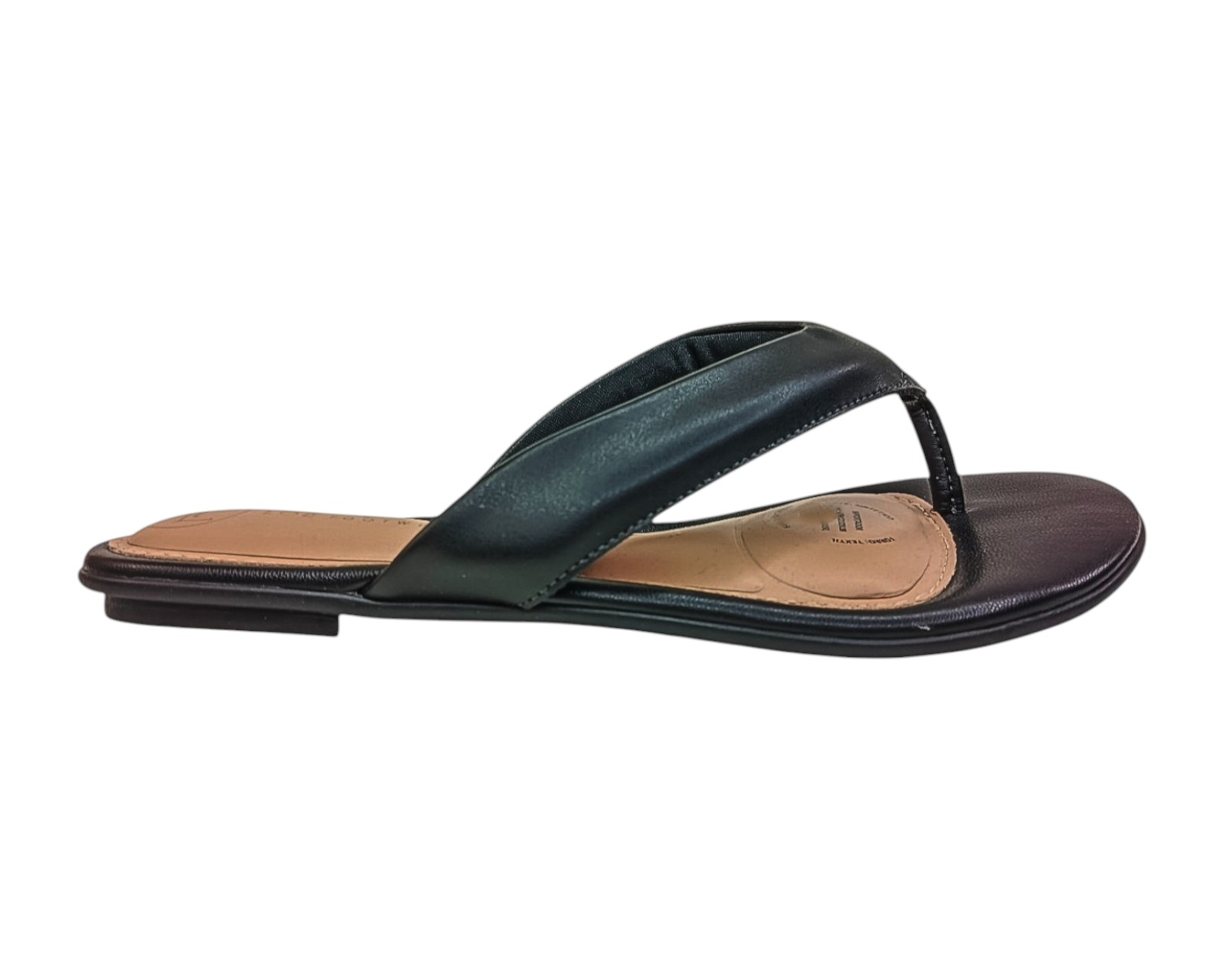Foto 3 pulgar | Sandalia Piso Para Mujer Lob Footwear Pele Strech Negro 86805077
