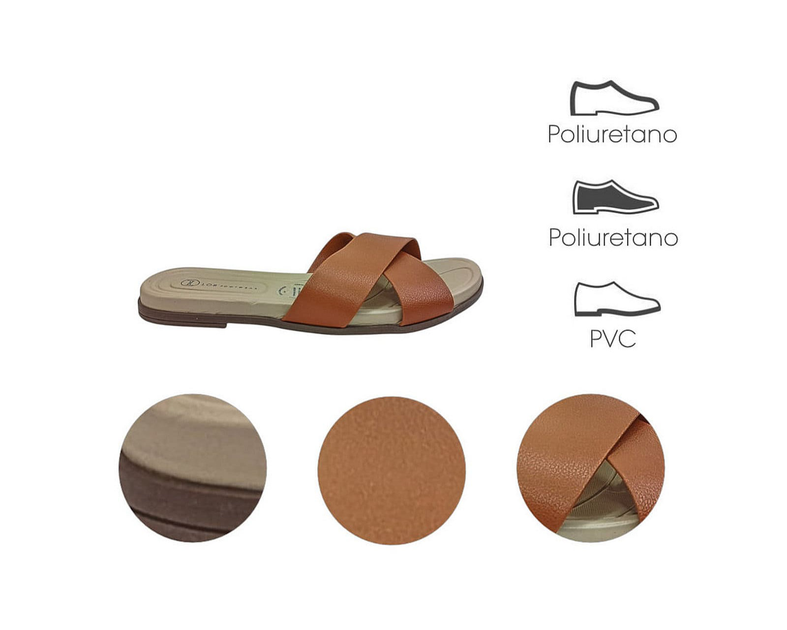 Foto 8 pulgar | Sandalia Piso Para Mujer Lob Footwear Napa Floather Rosa 86805079