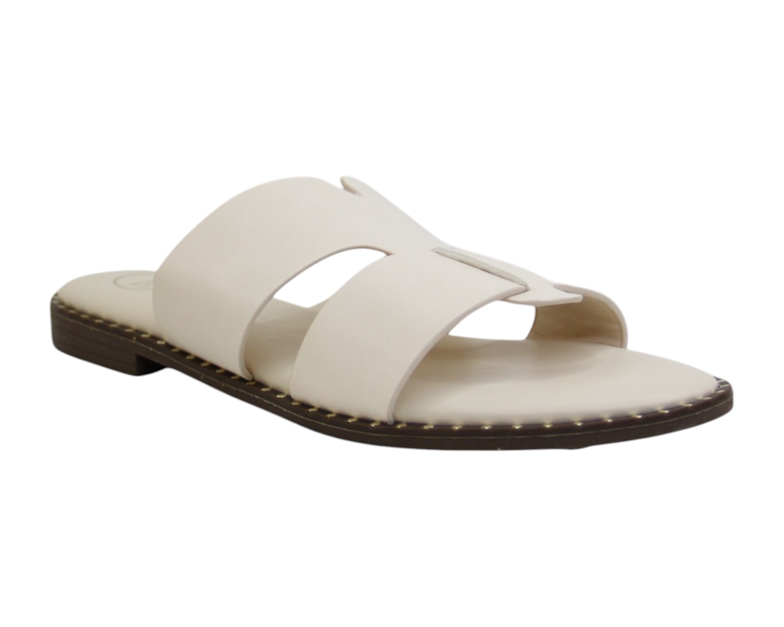 Sandalia Piso Para Mujer Lob Footwear Pu Beige 59705011