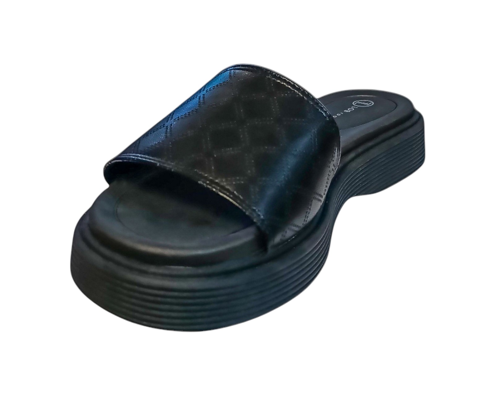 Foto 7 pulgar | Sandalia Piso Para Mujer Lob Footwear Turim Escocia Negro 86805068