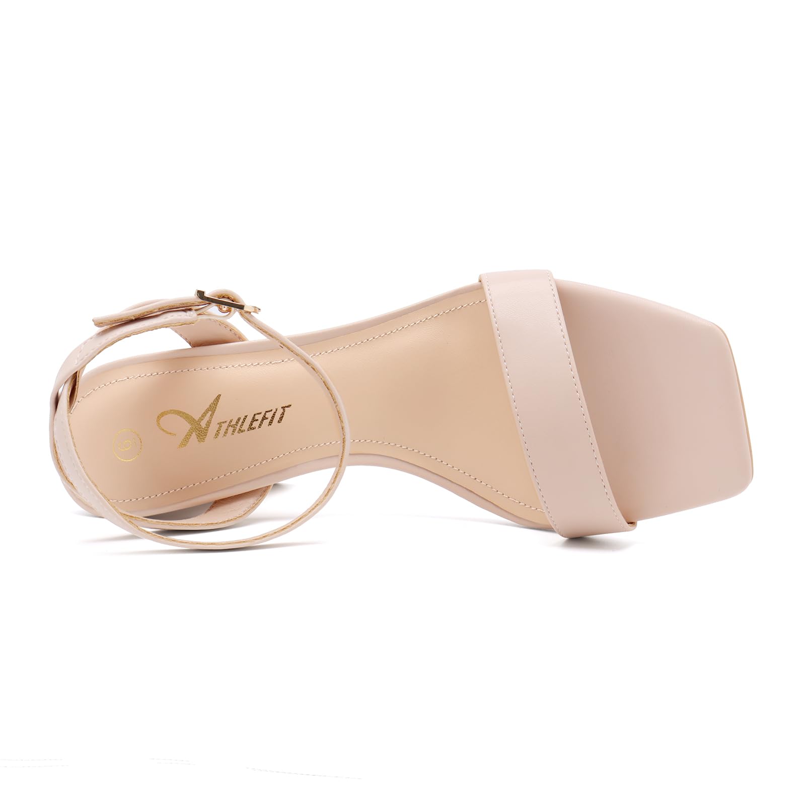 Foto 4 pulgar | Sandalias de Tacón Athlefit para Mujer-Venta Internacional