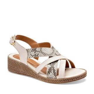 Foto 1 | Been Class Sandalia Para Mujer Beige Gris Cod.132989