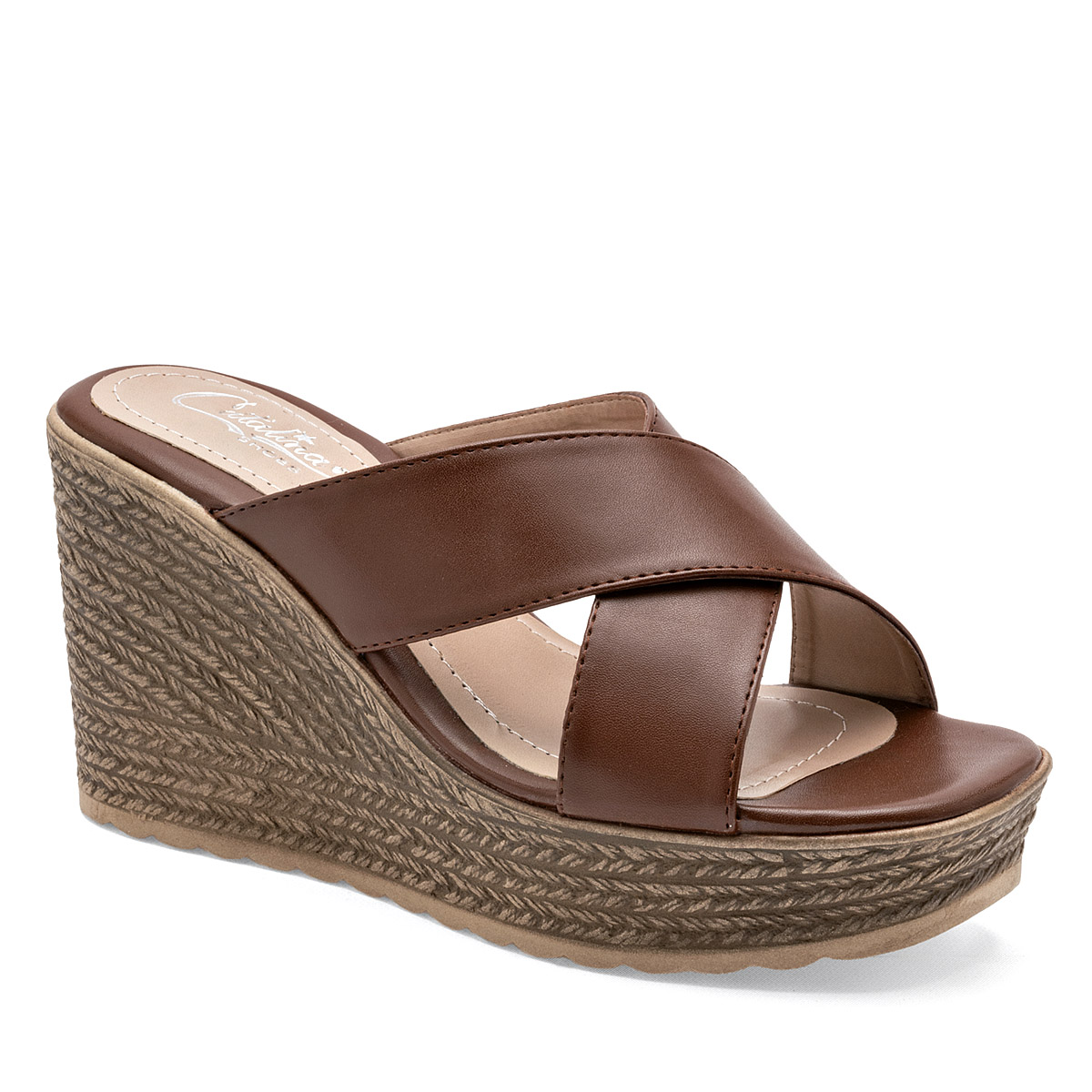 Catalina Sandalia Para Mujer Camel Cod.131905