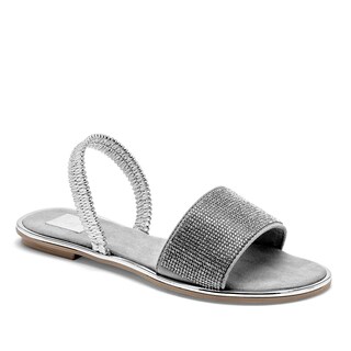 Foto 1 | Diva Sandalia Para Mujer Plata Cod.132031