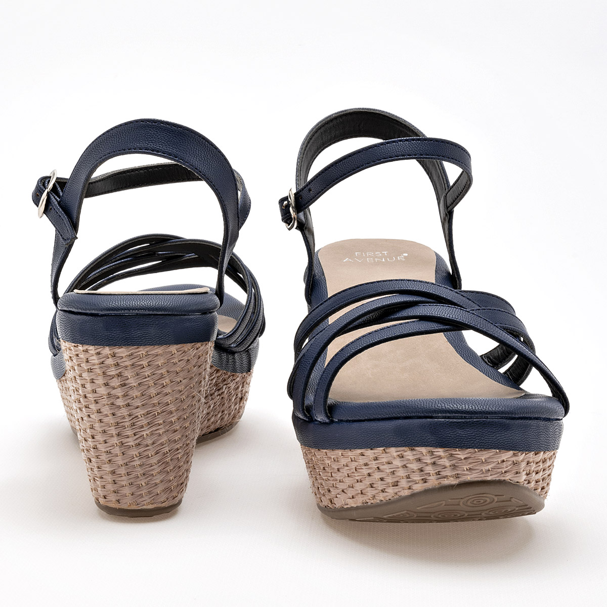 Foto 3 | First Avenue Sandalia Para Mujer Marino Cod.132133