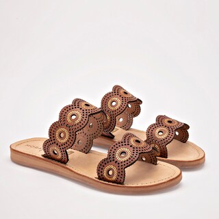 Foto 2 | Mora Tierra Sandalia Para Mujer Camel Cod.132500