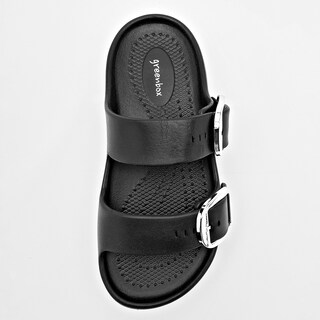 Foto 2 | Elega Sandalia Para Mujer Negro Cod.132066