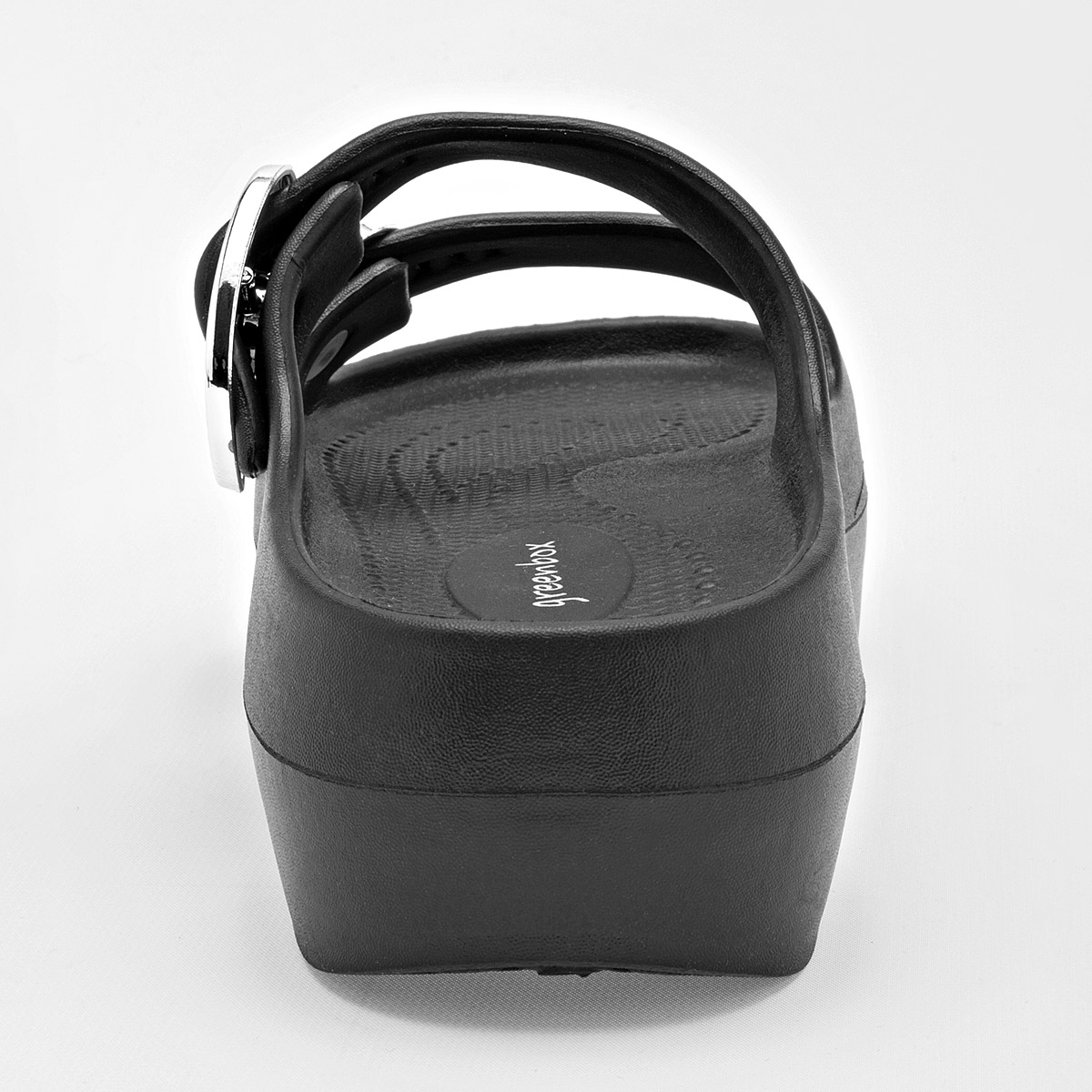Foto 4 pulgar | Elega Sandalia Para Mujer Negro Cod.132066