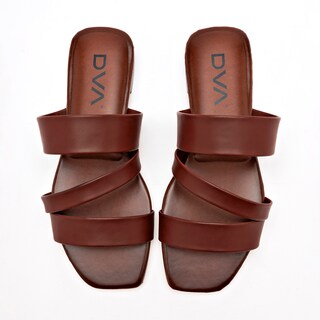 Foto 3 | Dva Sandalia Para Mujer Café Cod.132047