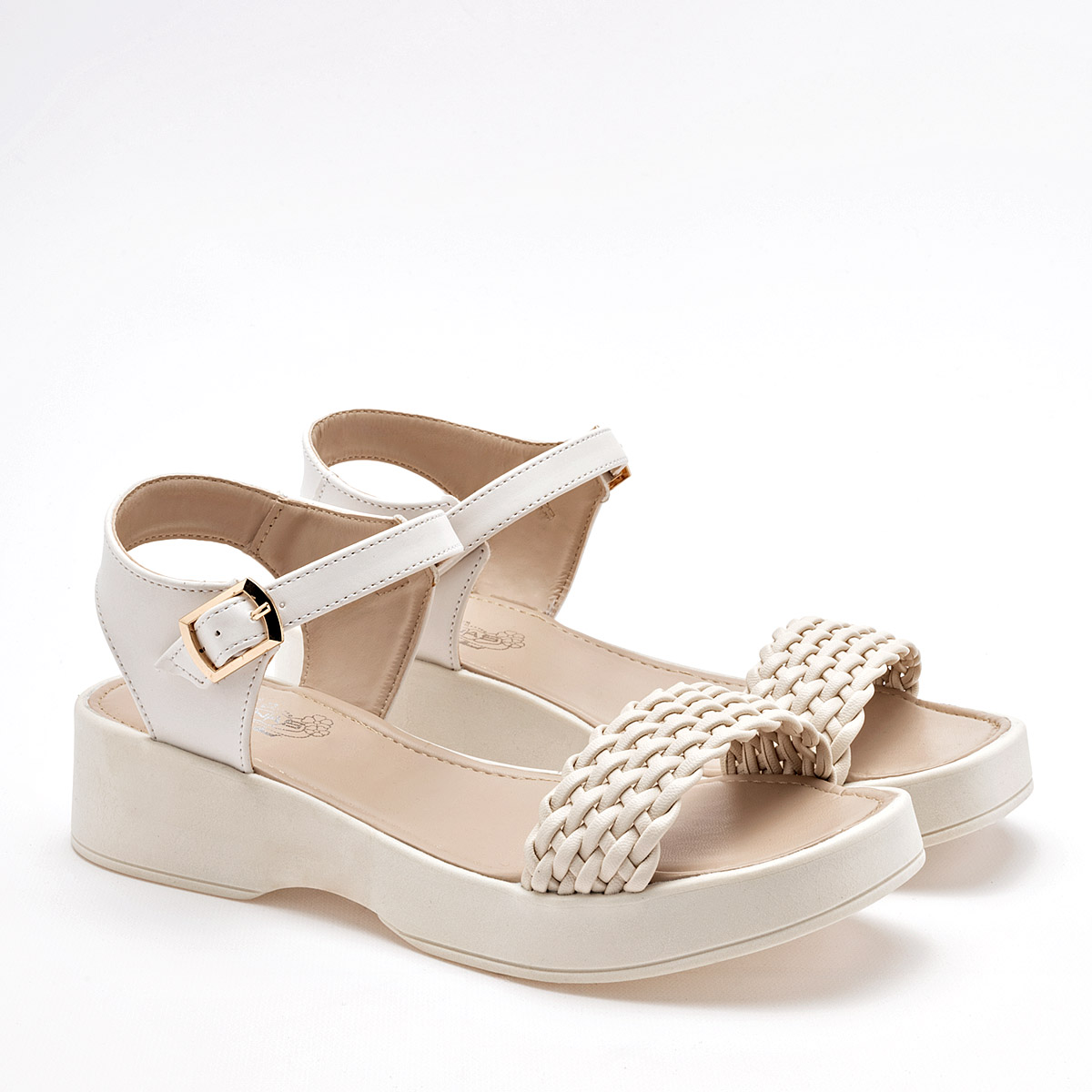 Foto 2 | D'monas Sandalia Para Mujer Latte Cod.132033