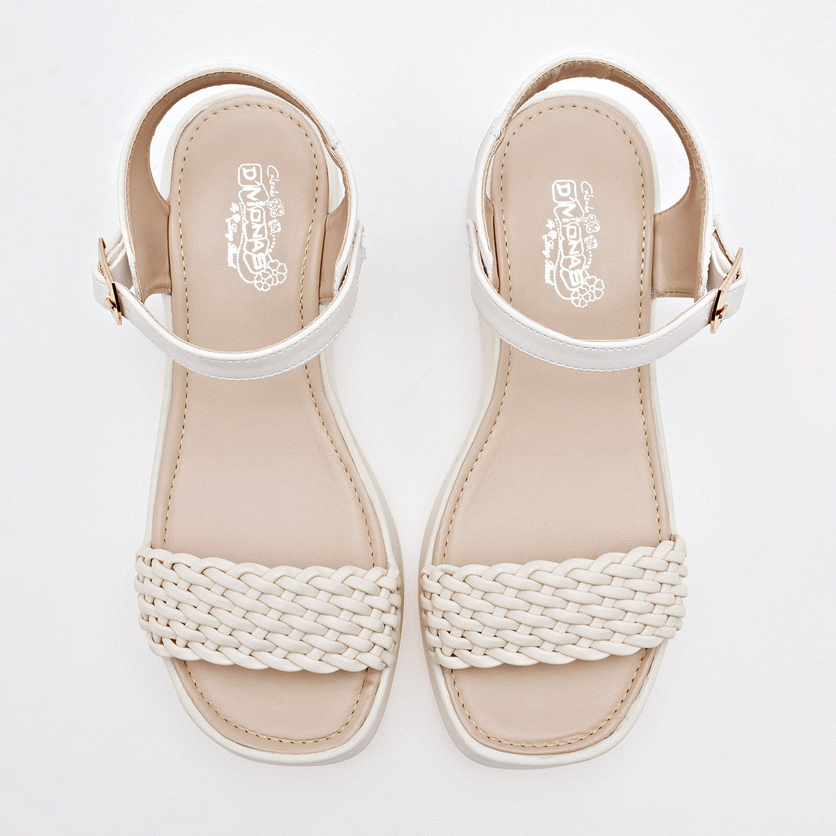 Foto 3 | D'monas Sandalia Para Mujer Latte Cod.132033