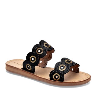 Foto 1 | Mora Tierra Sandalia Para Mujer Negro Cod.132501