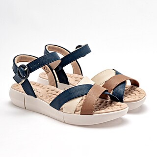Foto 2 | Modare Sandalia Para Mujer Marino Camel Beige, Importado Cod.131736