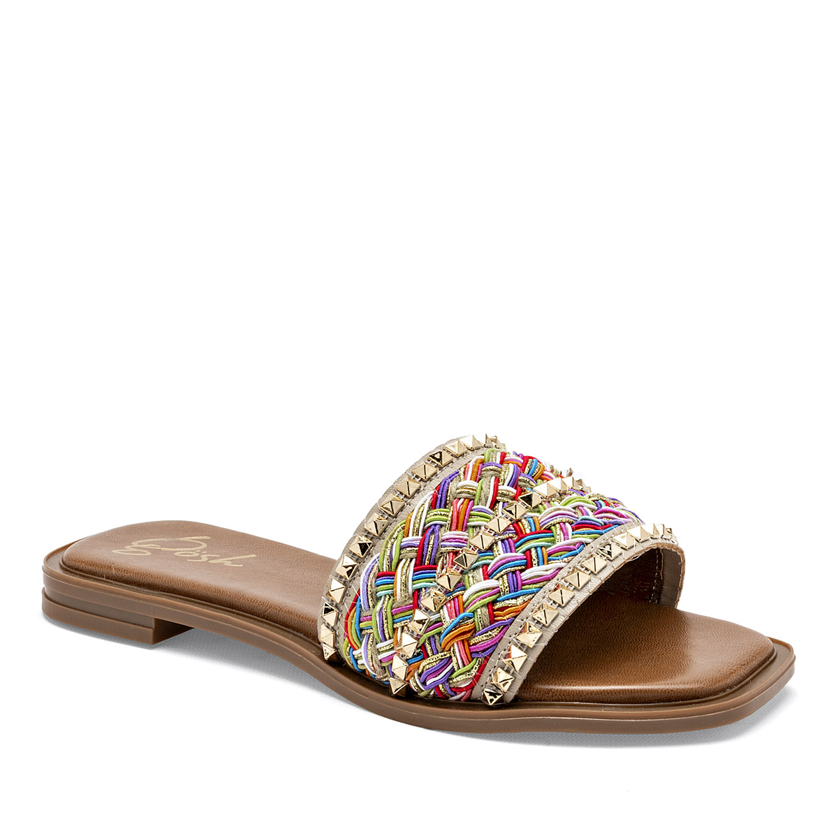 Foto 2 pulgar | Gösh Sandalia Para Mujer Beige Multicolor Cod.132268