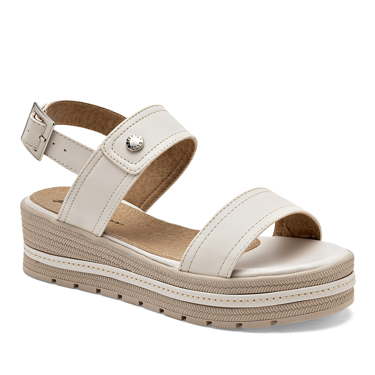 Foto 2 pulgar | Been Class Sandalia Para Mujer Latte Cod.131845