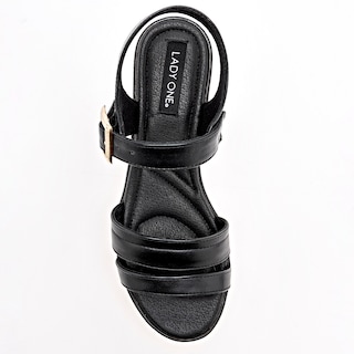 Foto 2 | Lady One Sandalia Para Mujer Negro Cod.132354
