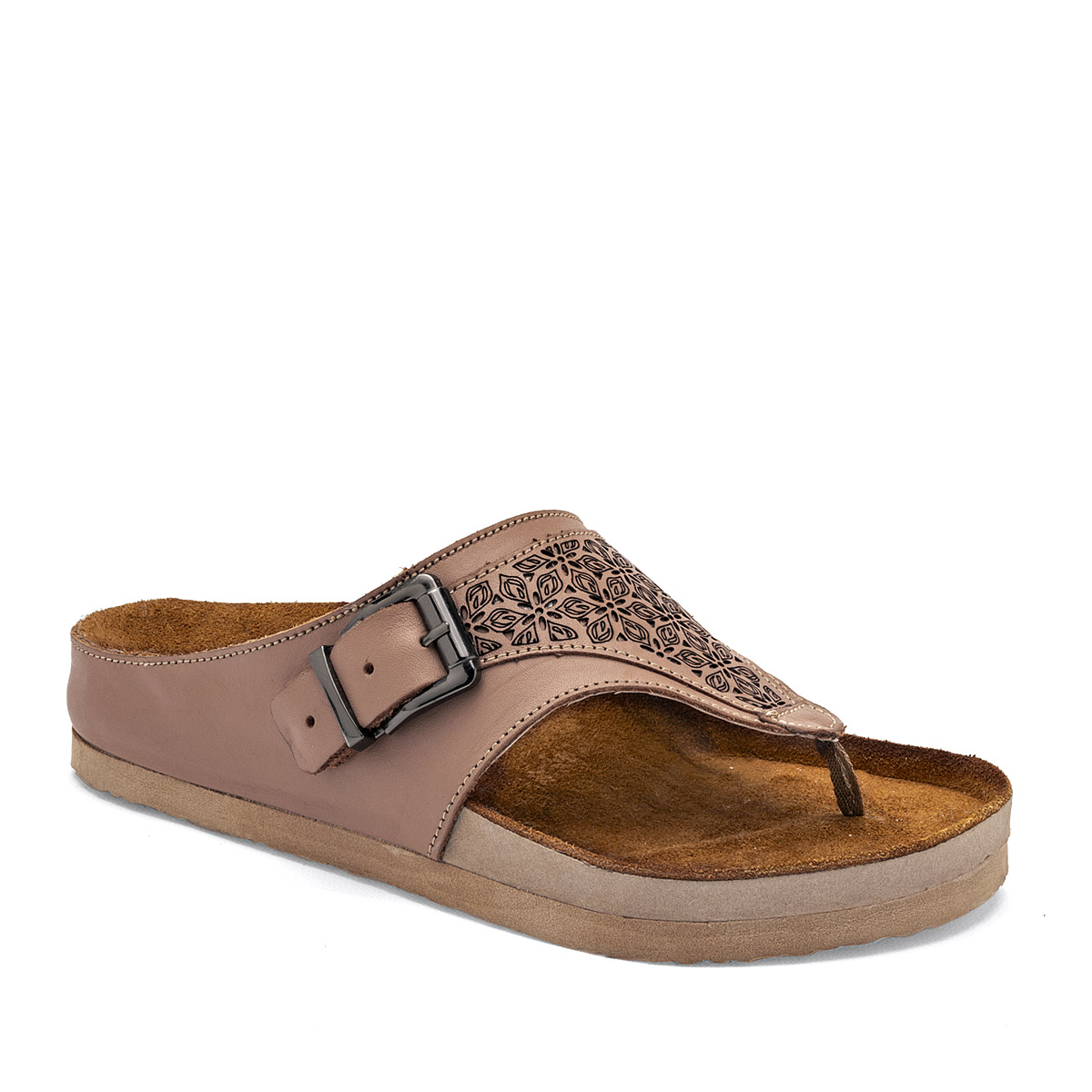 Foto 2 pulgar | Mora Tierra Sandalia Para Mujer Camel Cod.131754