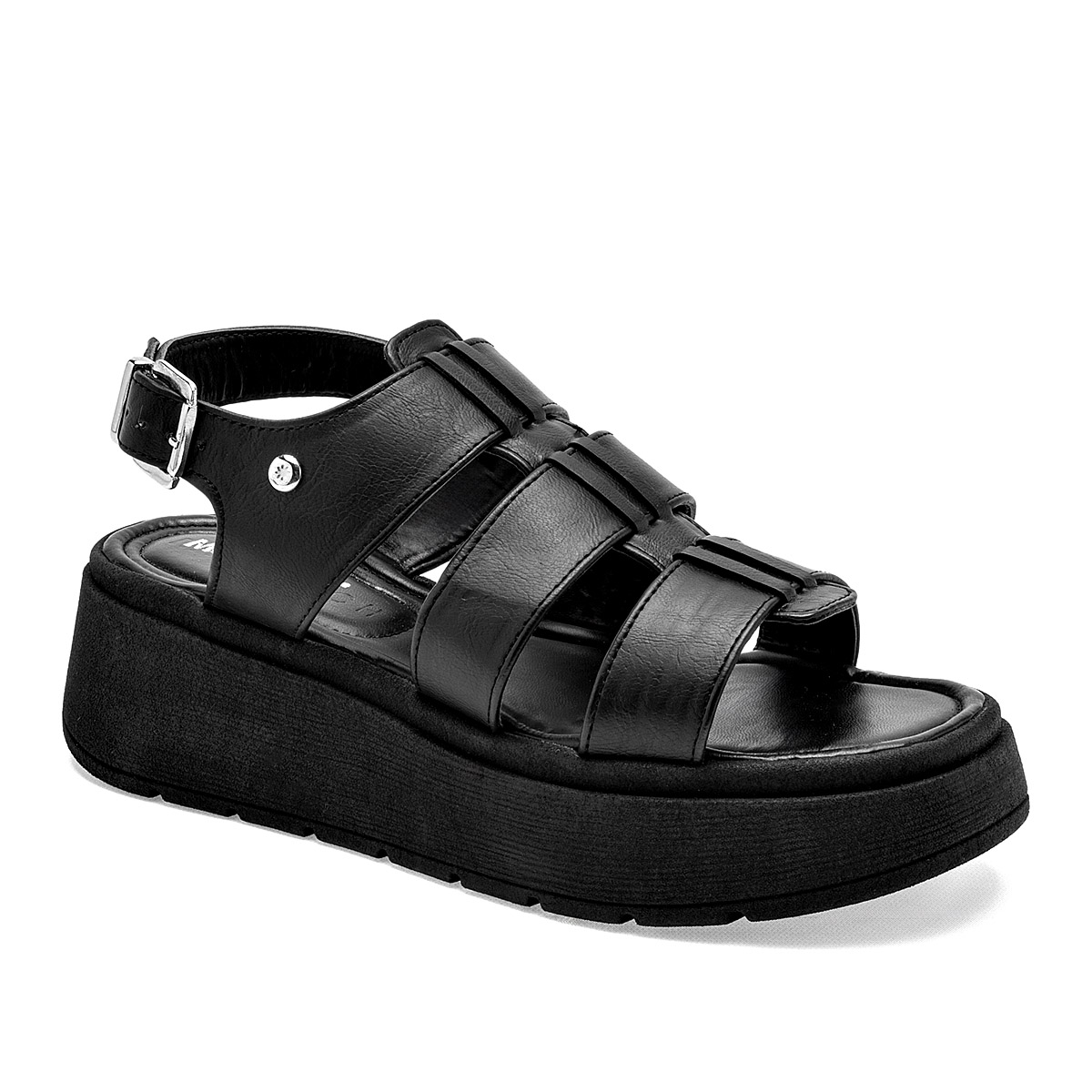 Moramora Sandalia Para Mujer Negro Cod.132604
