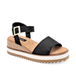 Foto 1 | Moramora Sandalia Para Mujer Negro Cod.132635