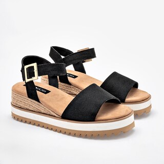 Foto 2 | Moramora Sandalia Para Mujer Negro Cod.132635