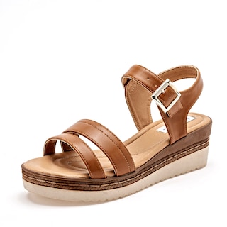 Foto 1 | Lady One Sandalia Para Mujer Camel Cod.132353