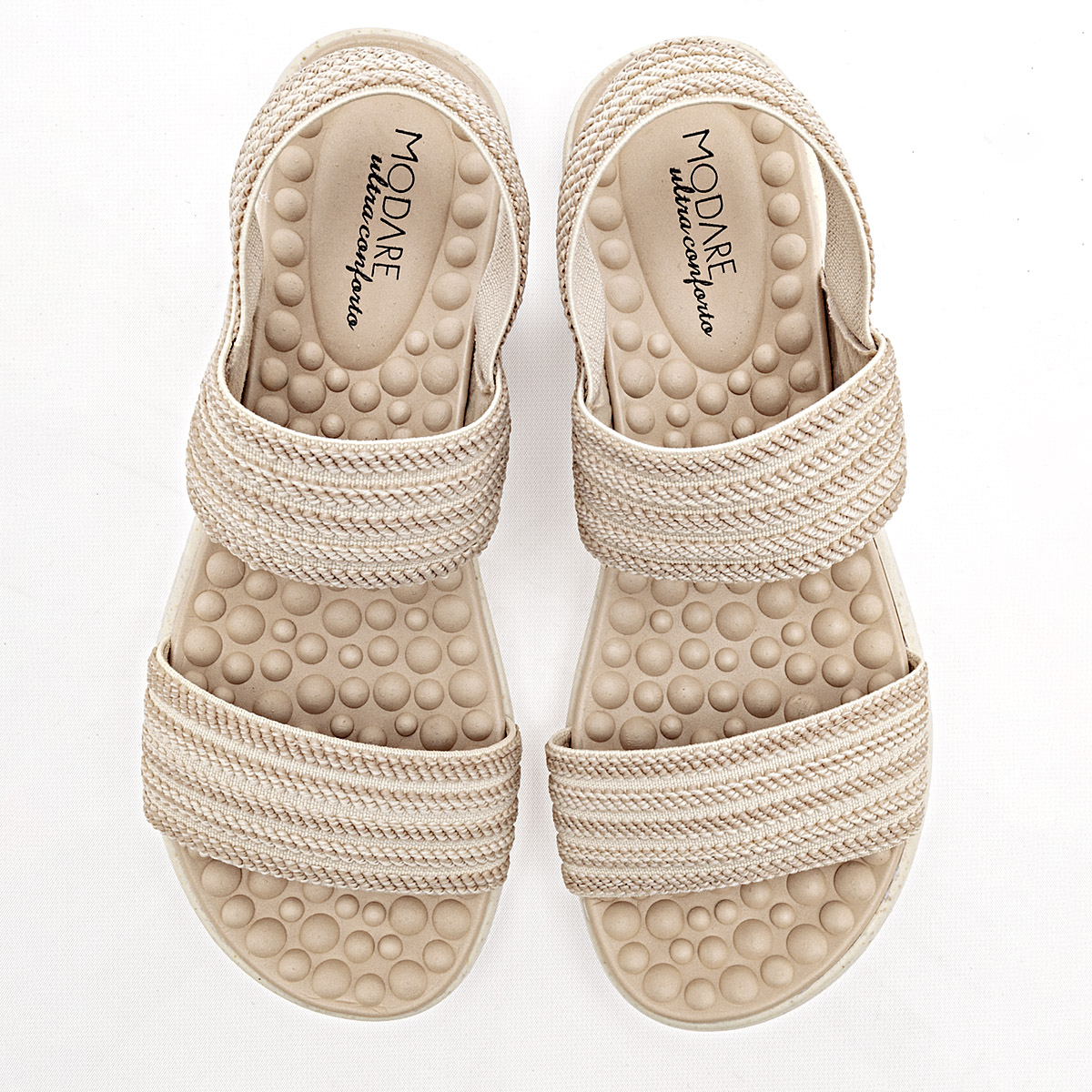Foto 4 pulgar | Modare Sandalia Para Mujer Beige, Importado Cod.131738