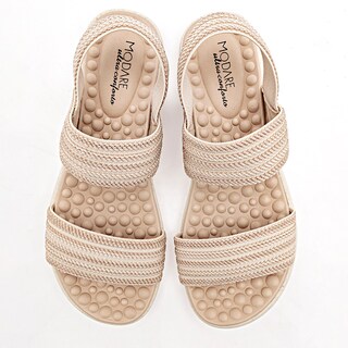 Foto 3 | Modare Sandalia Para Mujer Beige, Importado Cod.131738