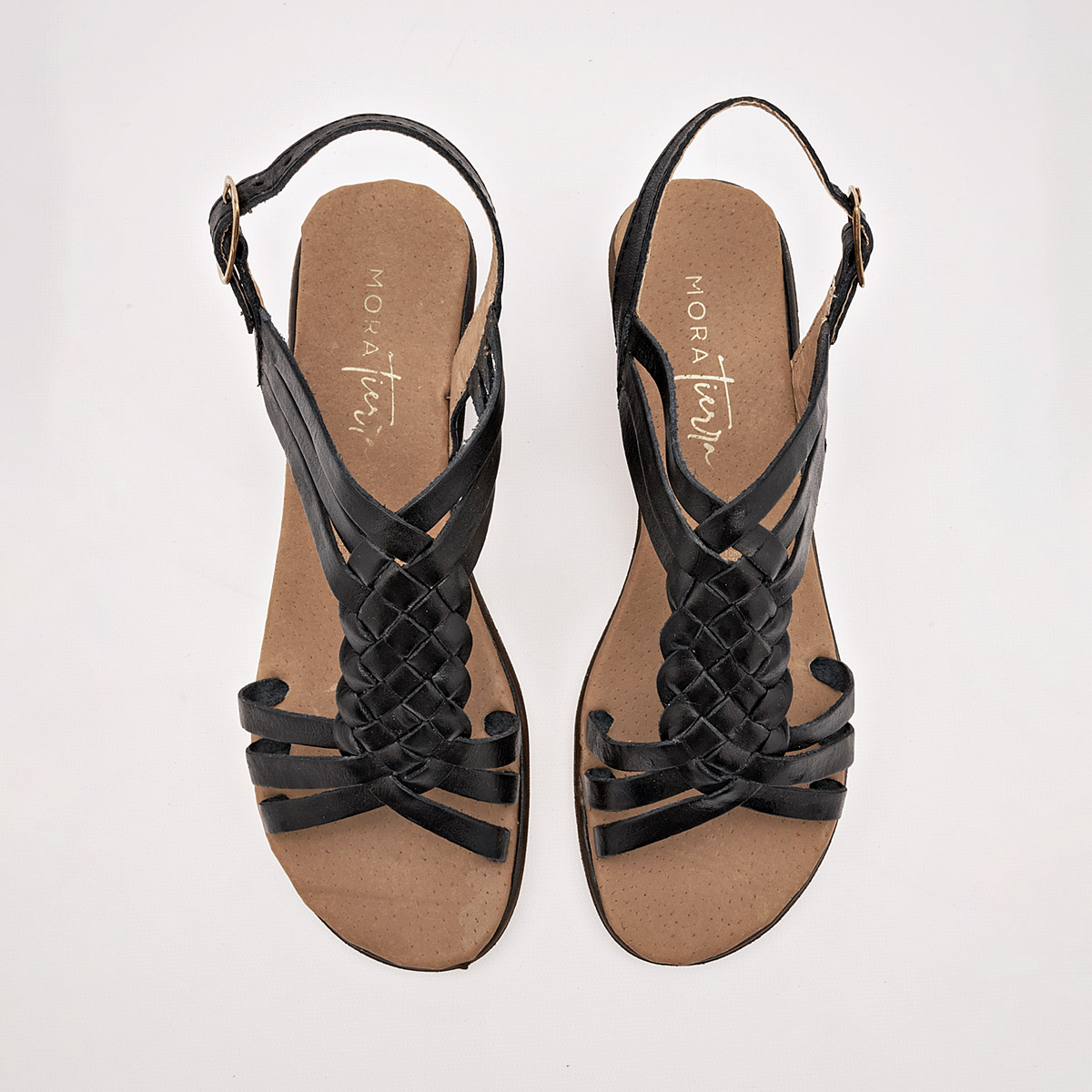 Foto 4 pulgar | Mora Tierra Sandalia Para Mujer Negro Cod.132508