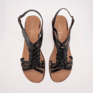 Foto 3 | Mora Tierra Sandalia Para Mujer Negro Cod.132508