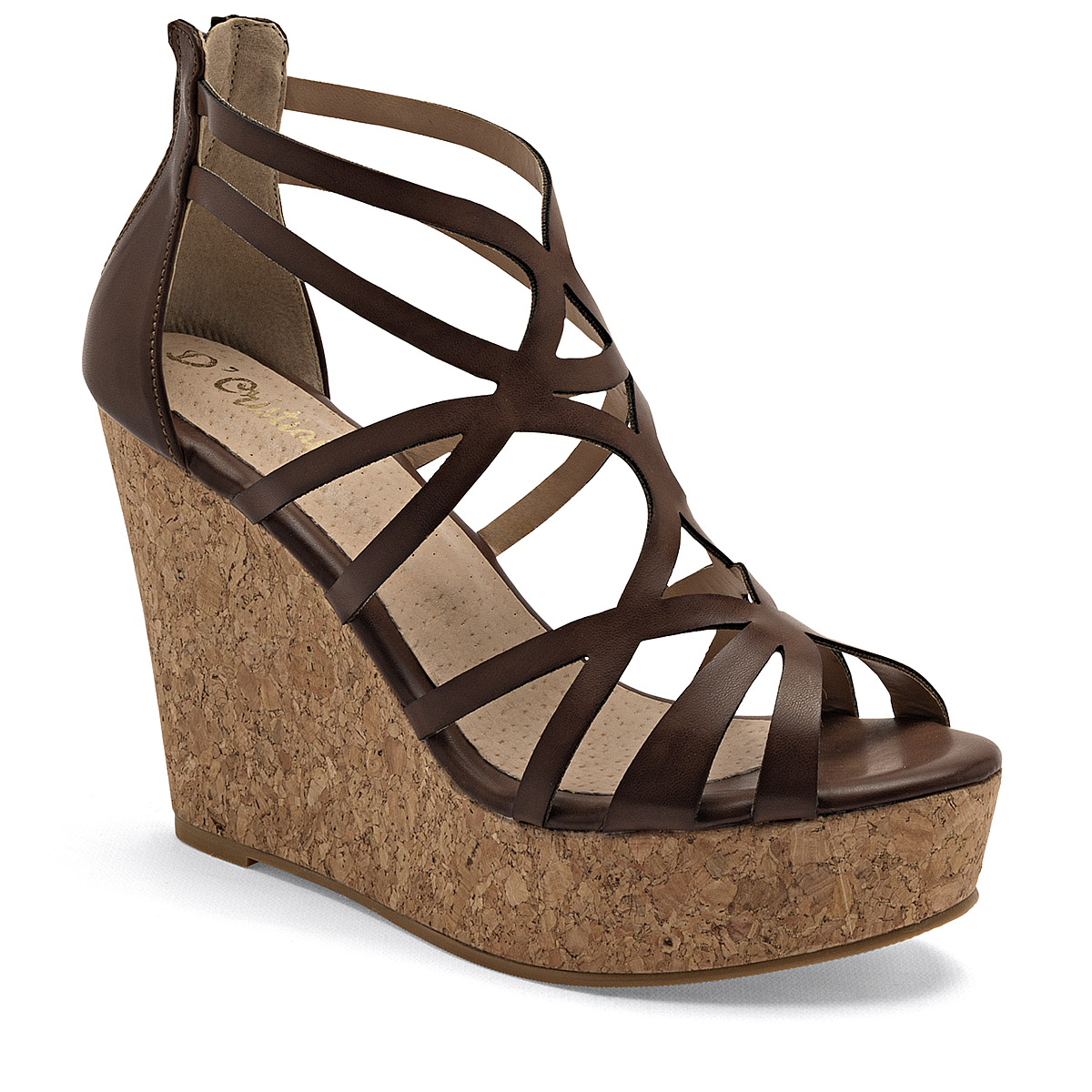 D'cristian Sandalia Para Mujer Café Cod.133335