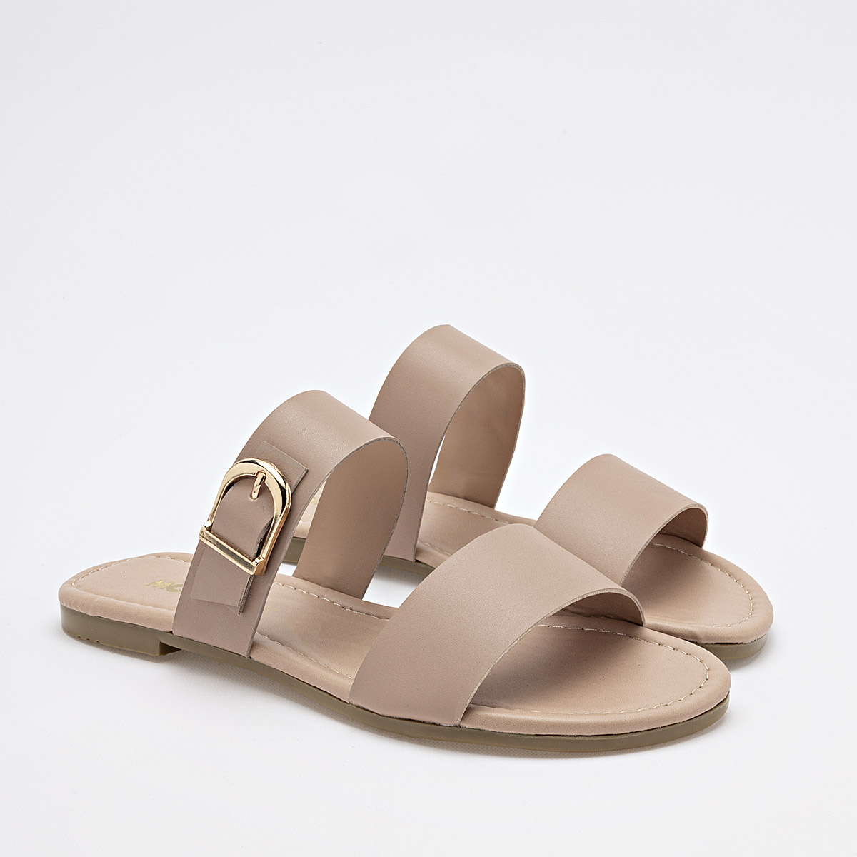Foto 3 pulgar | Moramora Sandalia Para Mujer Beige Cod.132461