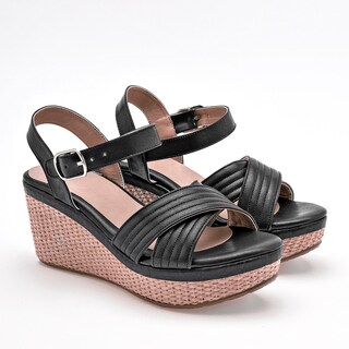 Foto 2 | Sandalias First Avenue Color Para Negro Mujer